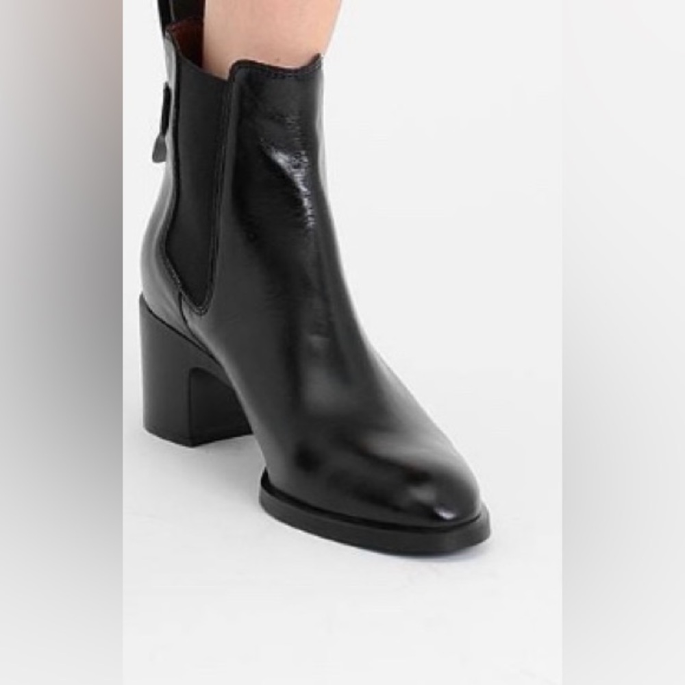 See by Chloe Black Leather Ankle Boots 37.5 $450
